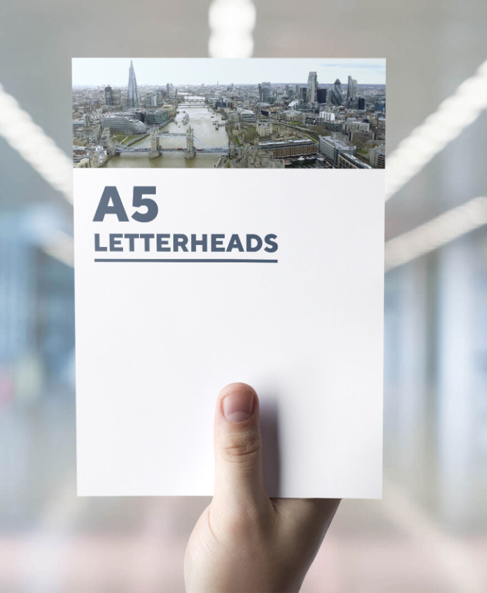 A5 Letterheads